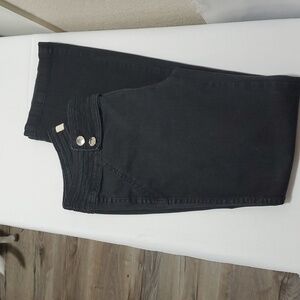 Clash Black High Rise Women Jeans